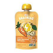 Little Brainiac Organic Baby Food Pouch - Apple Carrot & Banana