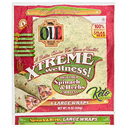 Ole Xtreme Wellness! Xtreme Wellness Whole Wheat Spinach & Herb Tortillas