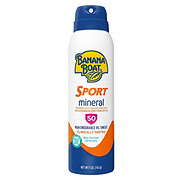 Banana Boat Sport Mineral Sunscreen Spray - SPF 50