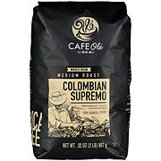 CAFE Olé by H-E-B Whole Bean Medium Roast Colombian Supremo Coffee