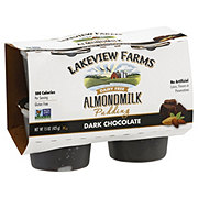 Lakeview Farms Almond Milk Dark Chocolate Pudding Cups