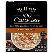 Better Oats 100 Calorie Instant Oatmeal - Cinnamon Roll