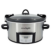 our goods Slow Cooker - Stainless Steel - Shop Cookers & Roasters at H-E-B