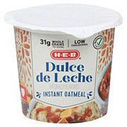 H-E-B Instant Oatmeal Cup - Dulce De Leche