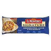 El Monterey Signature Shredded Steak, Cheese & Rice Burrito
