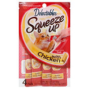 Hartz Delectables Squeeze Up Cat Treats With Chicken