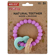 Nuby Natural Teether Wood + Silicone