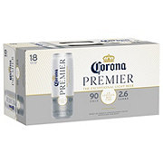 Corona Premier Mexican Lager Import Light Beer 12 oz Cans, 18 pk