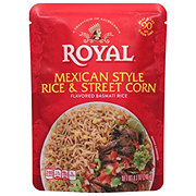 Royal Mexican Style Rice and Street Corn