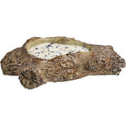 Texas Proud Rustic Swank Bluebonnet Scented Log Candle