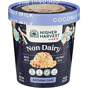 Higher Harvest by H-E-B Non-Dairy Frozen Dessert - Birthday Cake