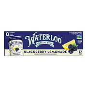 Waterloo Blackberry Lemonade Sparkling Water 12 oz Cans