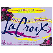 La Croix Black Razzberry Sparkling Water 12 oz Cans