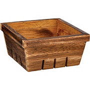 Destination Holiday Fall Wooden Berry Basket