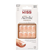 KISS Salon Acrylic French Nail Kit - Bonjour
