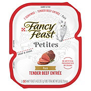 Fancy Feast Purina Fancy Feast Gourmet Pate Wet Cat Food, Petites Tender Beef Entree