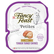 Fancy Feast Purina Fancy Feast Gourmet Pate Wet Cat Food, Petites Tender Turkey Entree