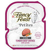 Fancy Feast Purina Fancy Feast Gourmet Gravy Wet Cat Food, Petites Tender Beef With Carrots Entree