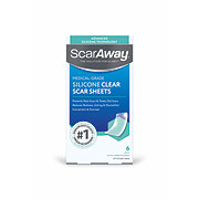 ScarAway Clear Silicone Scar Sheets