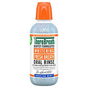 TheraBreath Whitening Fresh Breath Oral Rinse - Dazzling Mint