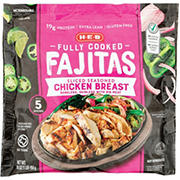H-E-B Fully Cooked Seasoned Chicken Breast Fajitas