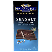 Ghirardelli Intense Sea Salt Dark Chocolate Bar with 60% Cacao