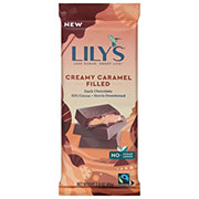 Lily's Creamy Caramel Filled Dark Chocolate Bar