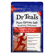 Dr Teal's Pure Epsom Salt Soaking Solution Wellness Therapy with Rosemary & Mint