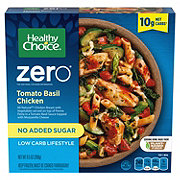Healthy Choice Zero Low Carb Lifestyle Tomato Basil Chicken Frozen Meal