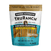 TruRanch Peanut Butter and Collagen Stix Dog Chews