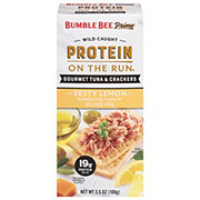 Bumble Bee Protein On The Run Olive Oil & Zesty Lemon Tuna Snack Kit