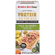 Bumble Bee Protein On The Run Olive Oil & Jalapeno Tuna Snack Kit