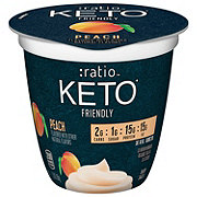 :ratio Keto Friendly Peach Yogurt