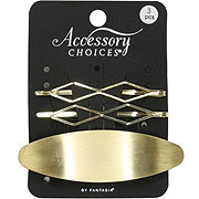 Accessory Choices Gold Hair Pins & Barrette