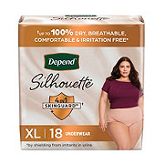 Depend Silhouette Adult Incontinence Underwear - XL