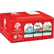 CAFE Olé by H-E-B Medium Roast Coffee Single Serve Cups - Holiday Variety Pack