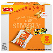 Cheetos Puffs Simply White Cheddar Cheese Snacks Multipack