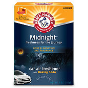 Arm & Hammer Midnight Car Air Freshener with Baking Soda