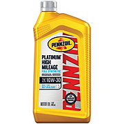 Pennzoil 10W-30 Platinum High Mileage Full Synthetic Motor Oil