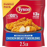 Tyson Southern Style Chicken Breast Tenderloins Family Pack