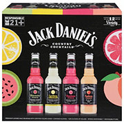 Jack Daniel's Country Cocktails Variety Pack 12 oz Bottles