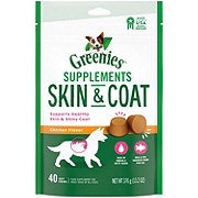 GREENIES Skin & Coat Supplement Soft Chews for Dogs