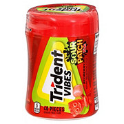 Trident Vibes Sour Patch Kids Sugar Free Gum -  Red Berry