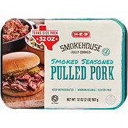 H-E-B Fully Cooked Pulled Pork - Smoked Seasoned - Texas-Size Pack