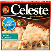 Celeste Personal Size Microwavable Frozen Pizza - 4 Cheese