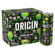 ORIGIN Lime Flavor Sparkling Water 12 oz Cans