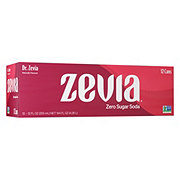 Zevia Zero Sugar Dr Zevia Soda 12 pk Cans
