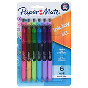 Paper Mate InkJoy Retractable 0.7mm Gel Pens - Assorted Pastel Ink