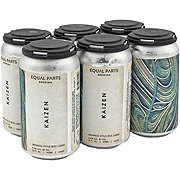 Equal Parts Brewing Kaizen Japanese Style Rice Lager Beer 12 oz Cans