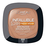 L'Oréal Paris Infallible 24 Hour Fresh Wear Soft Matte Bronzer - 200 Fair